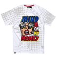thumbnail image 1 of Contender CTDR Streetwear Men's T-Shirt Mind On My Money Comic Short Sleeve Tee (Large, White), 1 of 2
