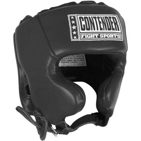 Contender Fight Sports Competition Headgear Small Black