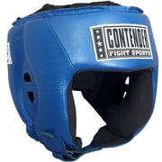 Contender Fight Sports Open Face Competition Headgear Small Blue