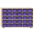 thumbnail image 1 of Contender C16039PPF-C5 (COO2Z) Contender Mobile 30 Tray Storage with Purple Trays - Assembled with Casters, 1 of 4