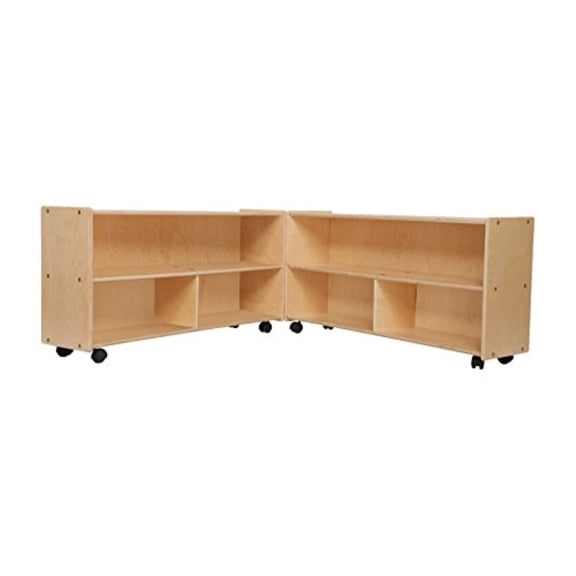 contender c12530 mobile folding versatile storage unit, 23-1/4" h - rta