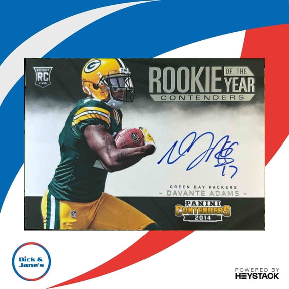 Contenders Davante Adams #RDA-DV Draft Class Autographs