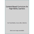 thumbnail image 1 of Pre-Owned Content Based Curriculum for High Ability Learners (Hardcover) 1882664787 9781882664788, 1 of 1