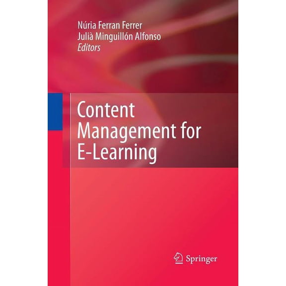 Content Management for E-Learning, (Paperback)