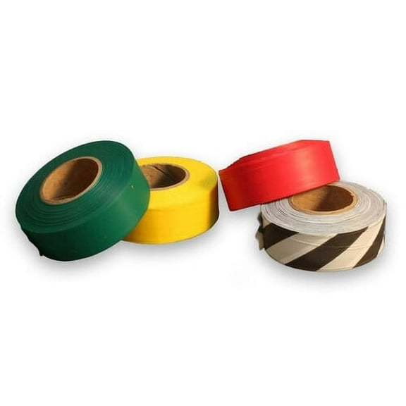Conterra Four Color Triage Tape  (Black, Yellow, Green, Red)