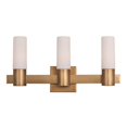 thumbnail image 1 of Contessa 3-Light Bathroom Vanity, Natural Aged Brass, 1 of 1