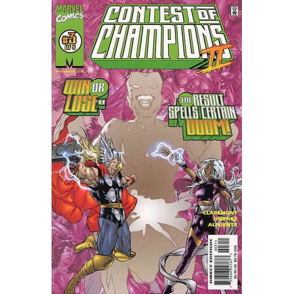 Contest of Champions II #3 VF ; Marvel Comic Book