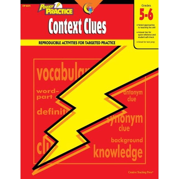 Pre-Owned Context Clues 5-6 (Language Power Practice) (Paperback) 1591983843 9781591983842