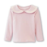 CONTIKIDS Conti Kids Toddler Female Peter Pan Collar Cotton Blouse Pink 2-3 Years
