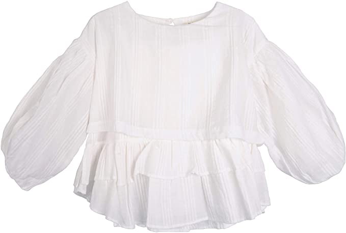 white toddler blouse