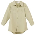thumbnail image 1 of Conti Kids Toddler Girls Long Sleeve Blouse Green 6-7 Years, 1 of 5