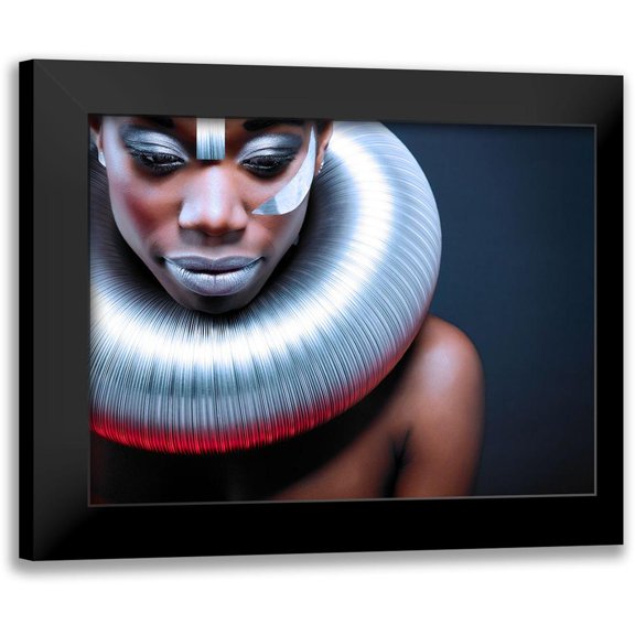 Conti, Simone 18x15 Black Modern Framed Museum Art Print Titled - Ice Queen