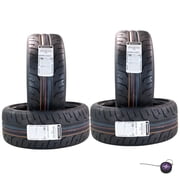 Conti by Hoosier Racing Tire 235/35R19 91W XL CONTACT FORCE - Ultra-High Track Performance Tire with Hoosier Keychain 4 Pack