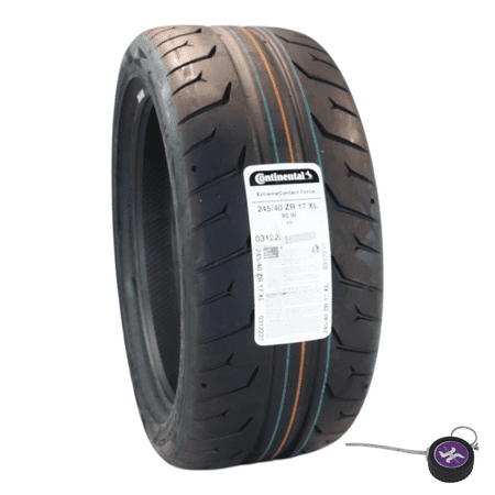 Hoosier Conti by Hoosier Racing Tire 245/40R17 95W XL CONTACT FORCE – Ultra-High Track Performance Tire with Hoosier Keychain Sansujyuku sansujyuku.com