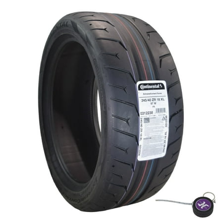 Hoosier Conti by Hoosier Racing Tire 245/40R18 97W XL CONTACT FORCE – Ultra-High Track Performance Tire with Hoosier Keychain Sansujyuku sansujyuku.com