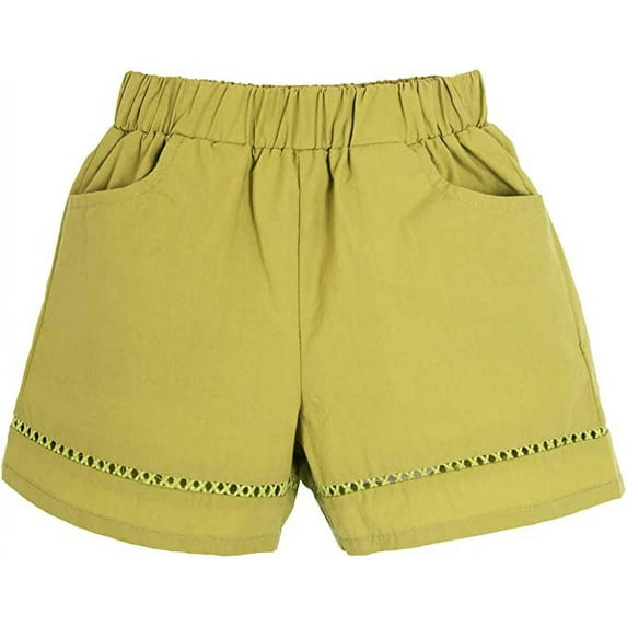 ContiKids Little Girls Comfort Summer Shorts, 2-7years