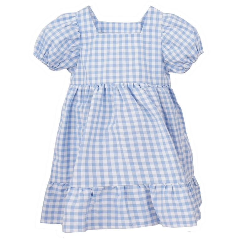 Plaid Balloon Sleeve Dress Plaid Balloon Sleeve Dress