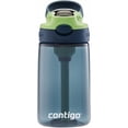 thumbnail image 1 of Contigo 14 oz Blue Solid Print Plastic Water Bottle, 1 of 3