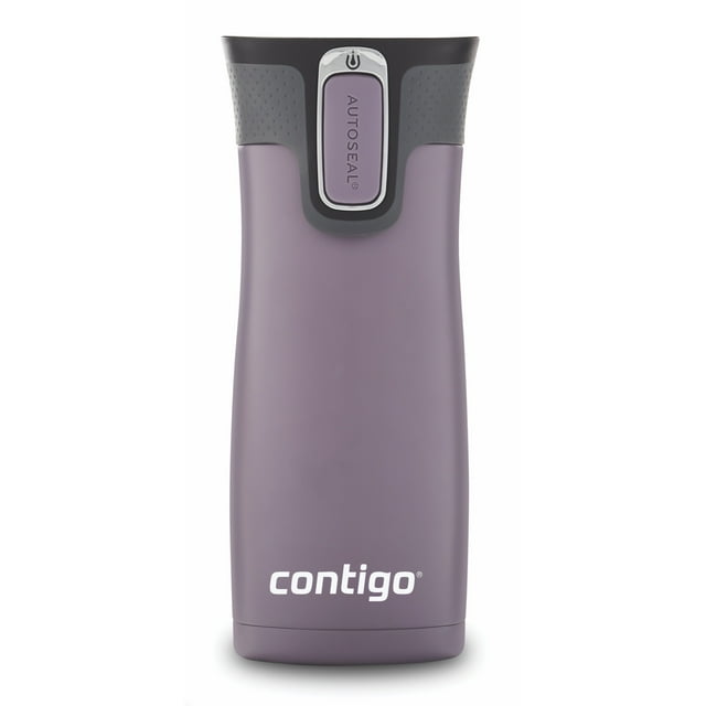 Contigo 16 Oz. Autoseal West Loop Vacuum-insulated Travel Mug with Easy-clean Lid, Dark Plum