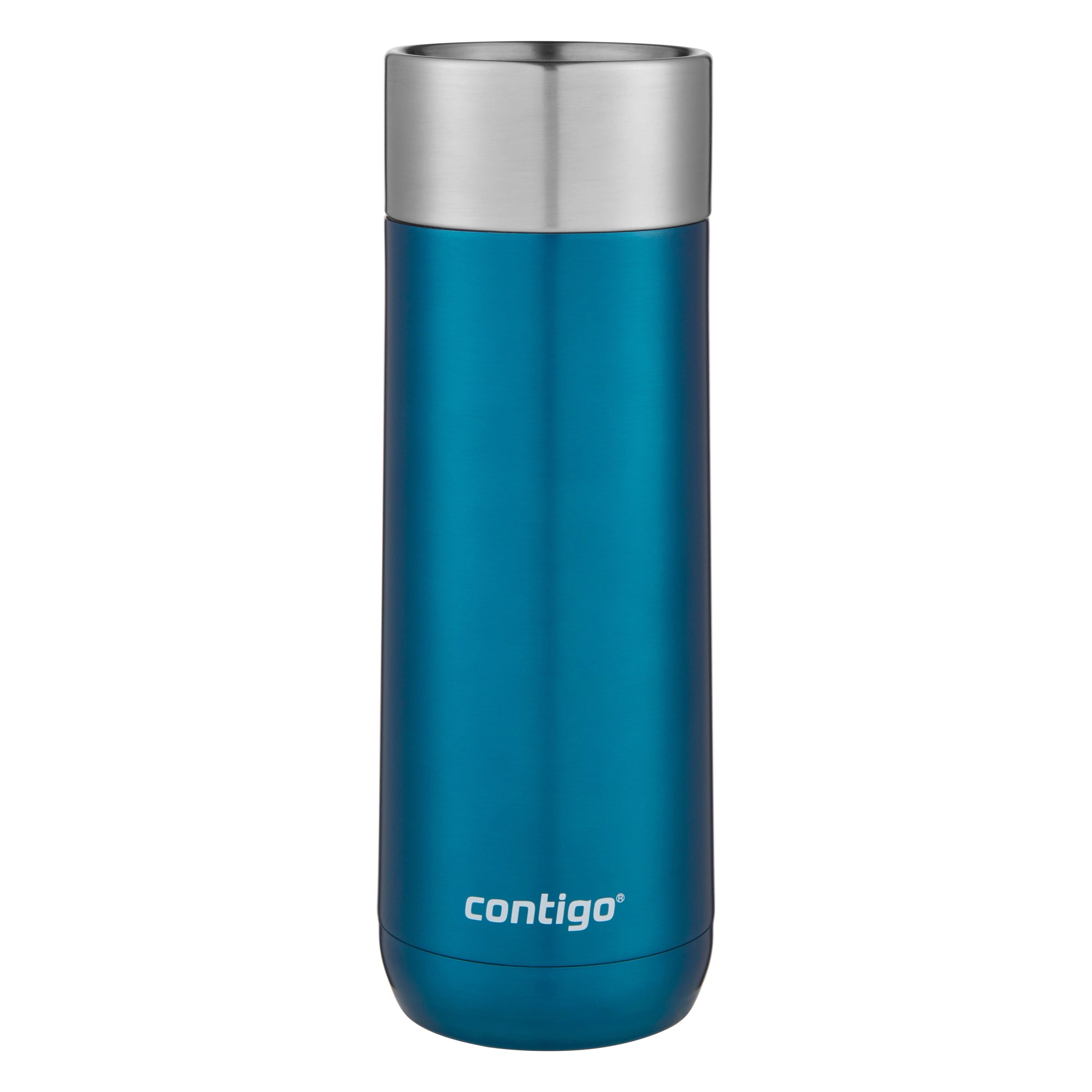 Contigo 16 Oz Luxe Autoseal Vacuum-insulated Coffee Travel Mug Spill-proof  with Stainless Steel Thermalock Double-wall Insulation, Biscay Bay 