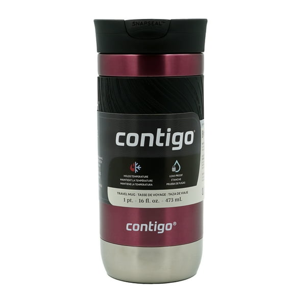 Contigo 16 oz. Byron 2.0 SnapSeal Stainless Steel Travel Mug - Azalea