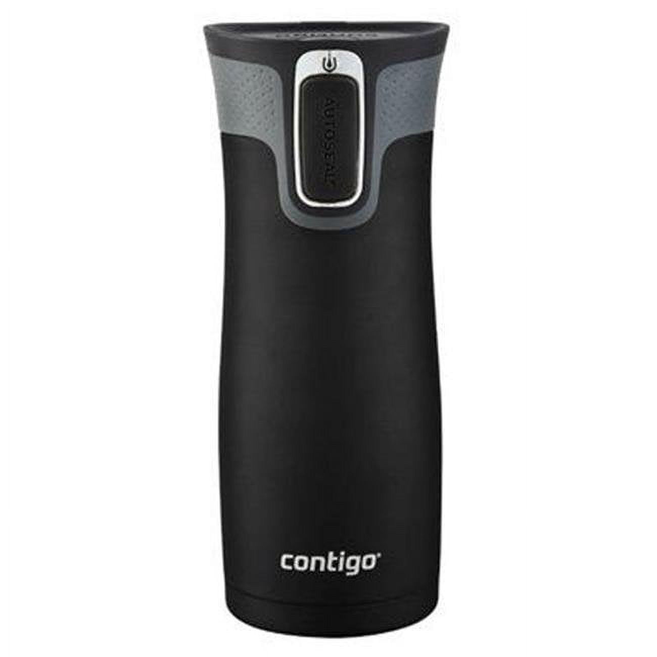 Contigo  16 oz Stainless Steel Travel Mug, Black