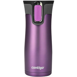  Contigo Luxe Autoseal Vacuum-Insulated Travel Mug  Spill-Proof Coffee  Mug with Stainless Steel Thermalock Double-Wall Insulation, 16 oz., Biscay  Bay : Home & Kitchen