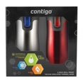 thumbnail image 1 of Contigo 16 oz West Loop Autoseal Travel Mug 2-Pack - Red/Stainless Steel, 1 of 1