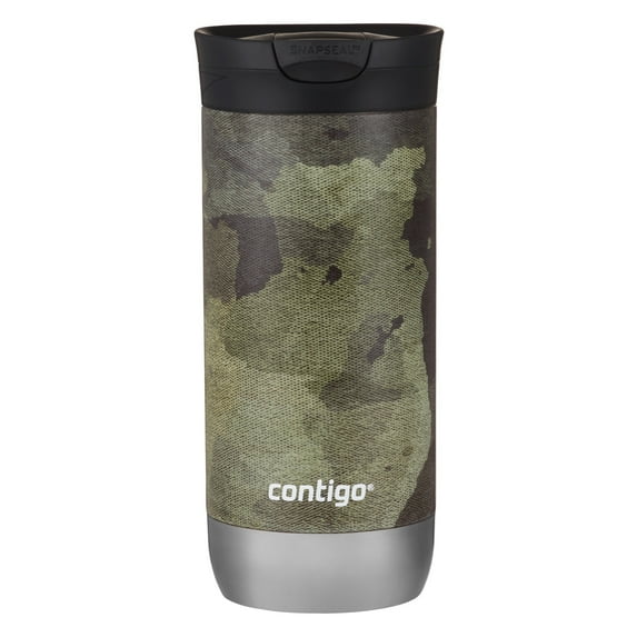 Contigo 16oz Couture Snapseal Stainless Steel Travel Mug, Camouflage