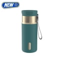 thumbnail image 1 of Contigo 16oz SnapSeal Insulated Stainless Steel Water Bottle, Mineral Teal/Champagne, 1 of 7