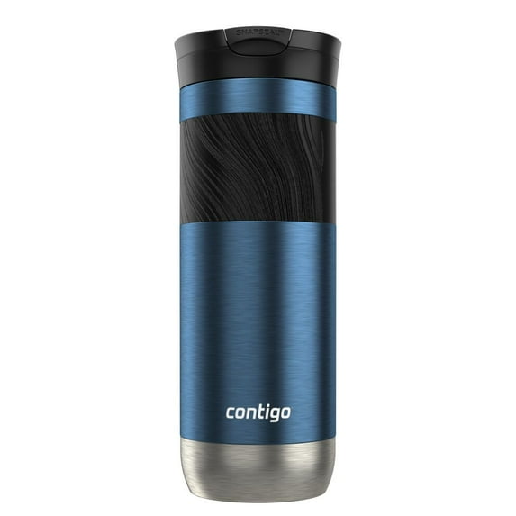 Contigo SNAPSEAL Insulated Stainless Steel Travel Mug with Grip, 20 Ounce