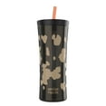 thumbnail image 1 of Contigo 20oz Shake & Go Tumbler, Plastic with Straw, Licorice Cowhide Couture, 1 of 8