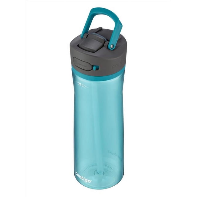 Contigo Ashland Autospout Gourde 720 Ml – Bouteille Sport Tritan Antifuite Avec Paille Rabattable, Compatible Porte-Gobelet