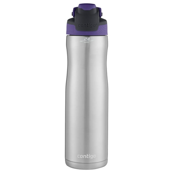 Contigo AUTOSEAL Chill, 24oz, SS Grapevine Stainless Steel Water Bottle