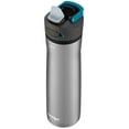 thumbnail image 1 of Contigo Ashland Chill 2.0 Stainless Steel Water Bottle 24 oz - Stainless/Juniper, 1 of 8