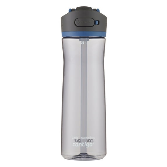 Contigo ASHLAND 2.0 Tritan Water Bottle with AUTOSPOUT Lid, 24 oz., Blue Corn