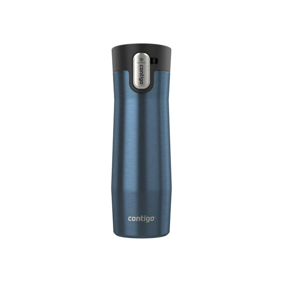 Contigo AUTOSEAL West Loop Vacuum-Insulated Stainless Steel Travel Mug with Easy-Clean Lid, 20 oz