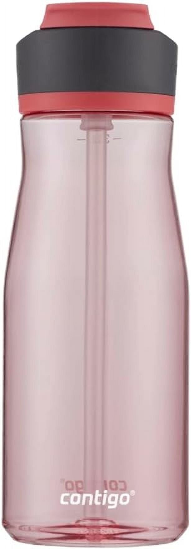 Contigo Ashland 2.0 24oz Plastic Water Bottle with AUTOSPOUT Lid Frosted Rose