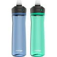 thumbnail image 1 of Contigo Ashland 2.0 AUTOSPOUT Water Bottle, 24 oz, 2-Pack, Blueberry; Agave, 1 of 4
