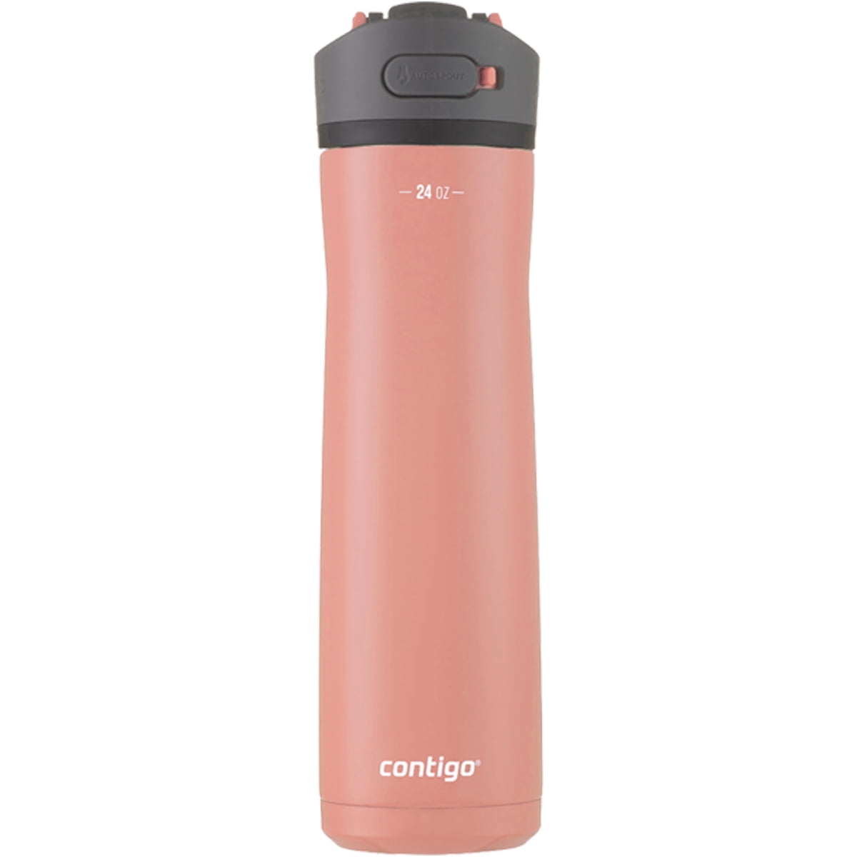 2pcs Silicone Water Bottle Boot For Contigo Ashland Chill 24 Oz - Protective Bottom Sleeve (Gray)