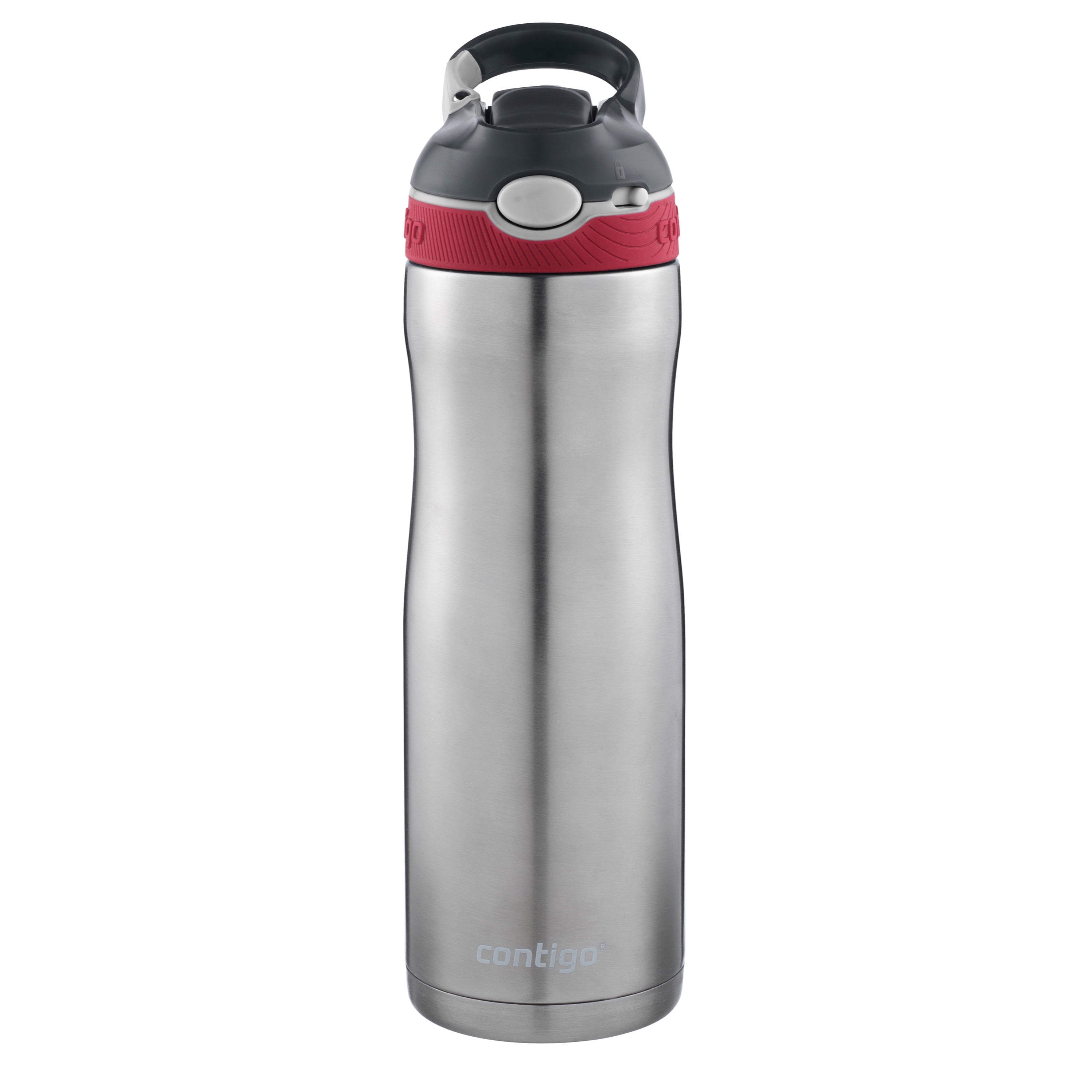 Contigo Ashland Chill 2.0 Insulated Stainless Steel Straw Water Bottle with  AUTOSPOUT® Lid & Handle, 24-oz