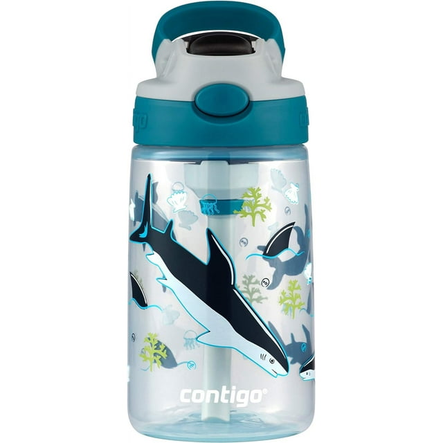 Contigo Aubrey Kids Cleanable Water Bottle with Silicone Straw and