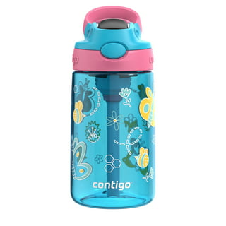 Contigo Kids Spill-Proof Stainless Steel Tumbler with Straw Sprinkles with  Birds and Flowers, 12 fl oz.