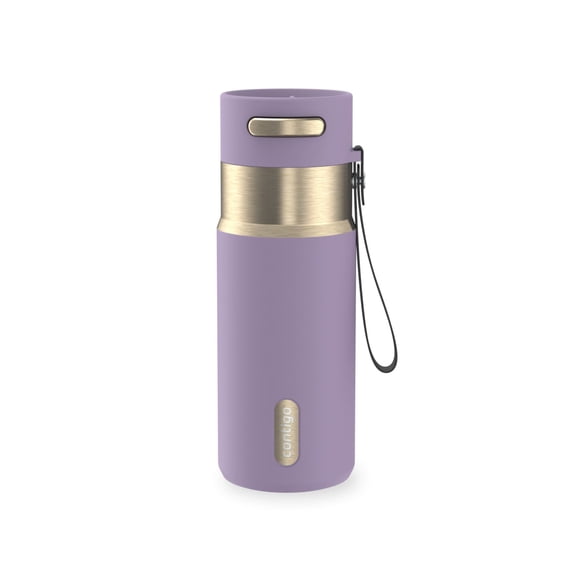 Contigo AutoSeal 16 oz Leakproof Water Bottle with Carrying Strap