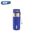 thumbnail image 1 of Contigo 16 oz Stainless Steel Water Bottle, Leak-Proof, Hot & Cold Insulated, Travel, Gym & Office Friendly, Carry Strap, Royal Blue/Champagne, 1 of 7
