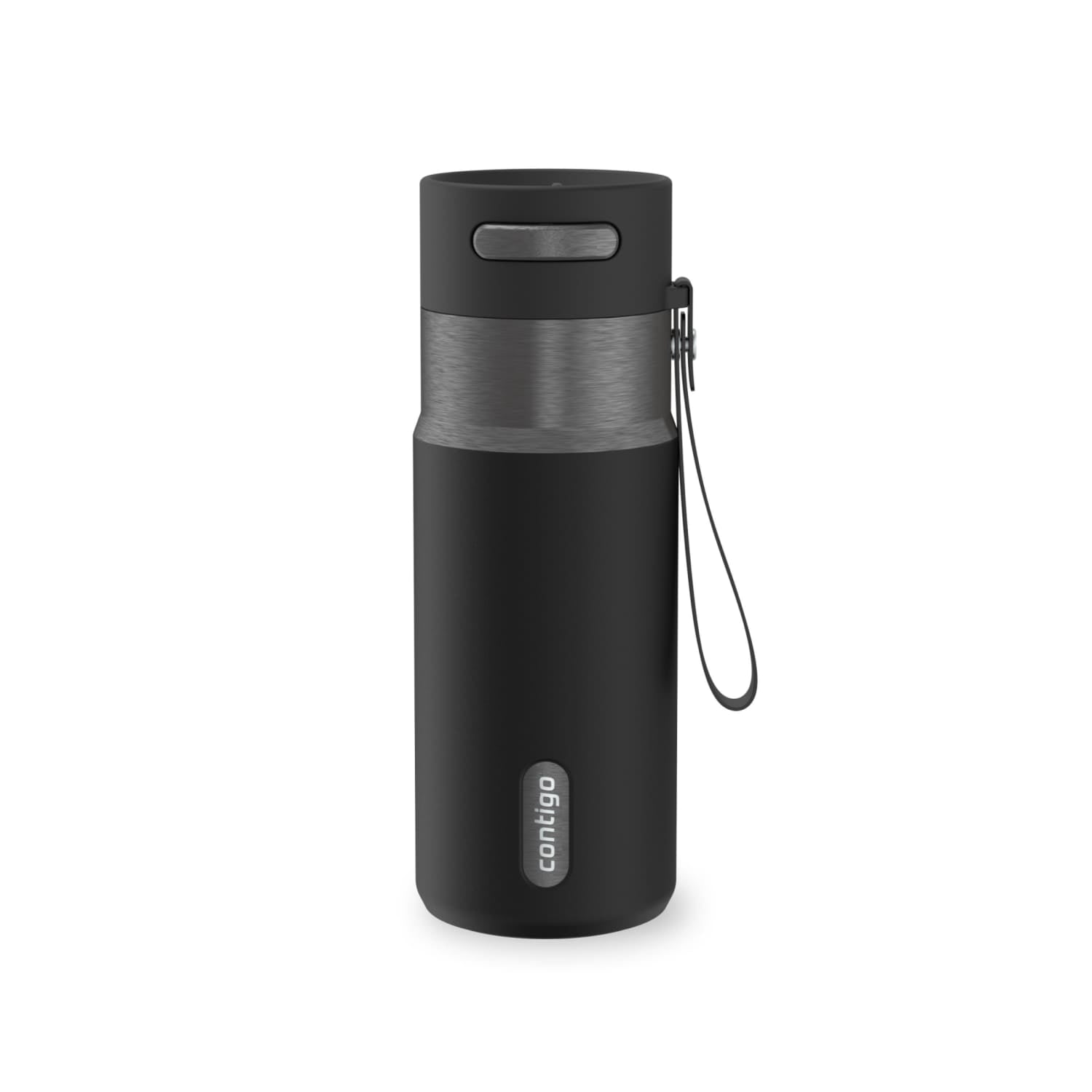 Contigo 16 oz Stainless Steel Water Bottle, Leak-Proof, Hot & Cold  Insulated, Travel, Gym & Office Friendly, Carry Strap, Red/Champagne -  Walmart.com