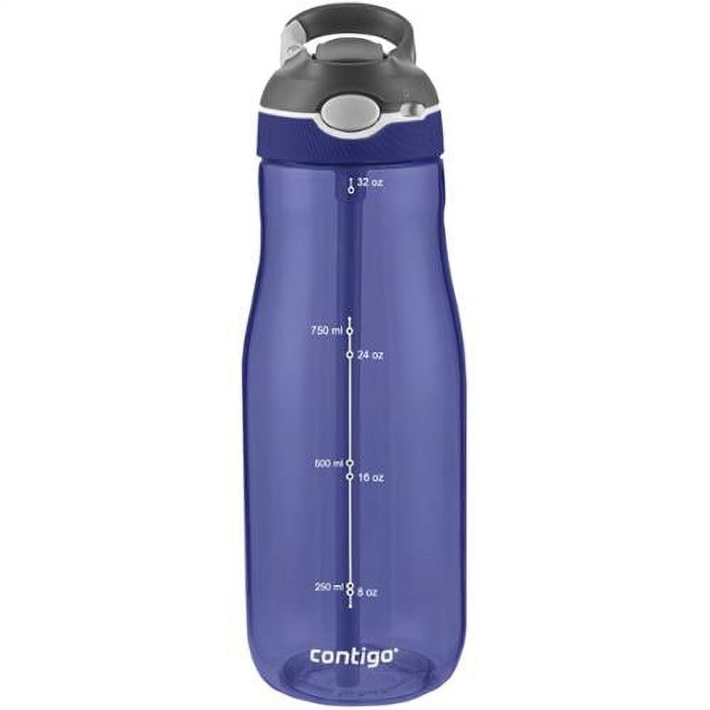 Contigo Ashland Autospout Water Bottle with Flip Straw, Large BPA Free  Drinking Bottle, Sports Flask…See more Contigo Ashland Autospout Water  Bottle