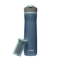 Contigo BPA Free 24 oz Dark Ice Stainless Steel Water Bottle