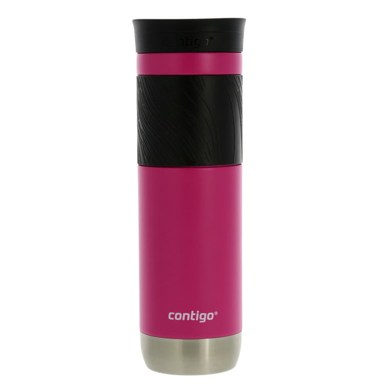 Contigo Byron Thermos Mug Cup Stainless Steel 470 Cold And Hot Drink Holder  Snapseal Vacuum Flask One Hand Lift Inner Gray Blue Red Black Navy Pink
