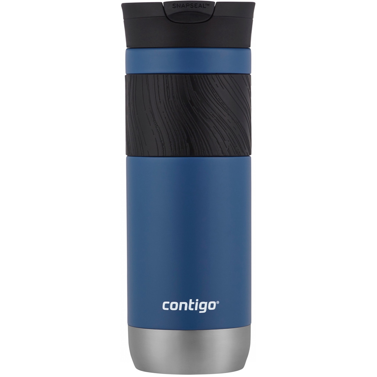 Contigo Byron 2.0 Stainless Steel Travel Mug with SNAPSEAL Lid and Grip Blue Corn, 20 fl oz. - image 1 of 6